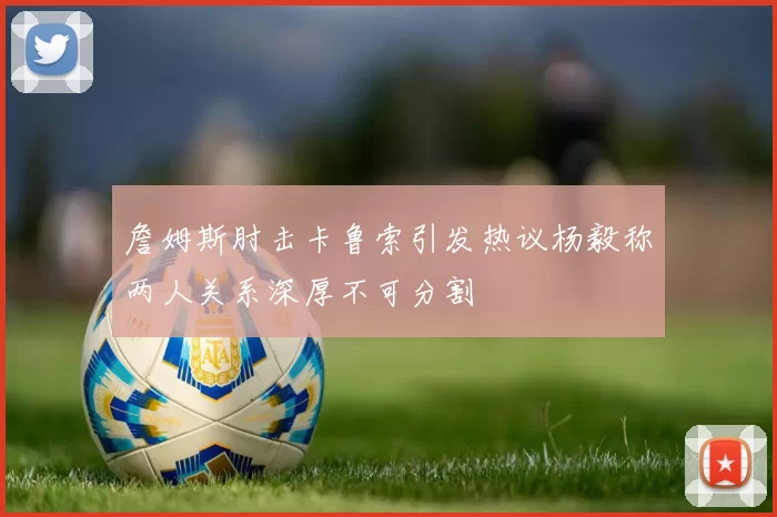 詹姆斯肘击卡鲁索引发热议杨毅称两人关系深厚不可分割
